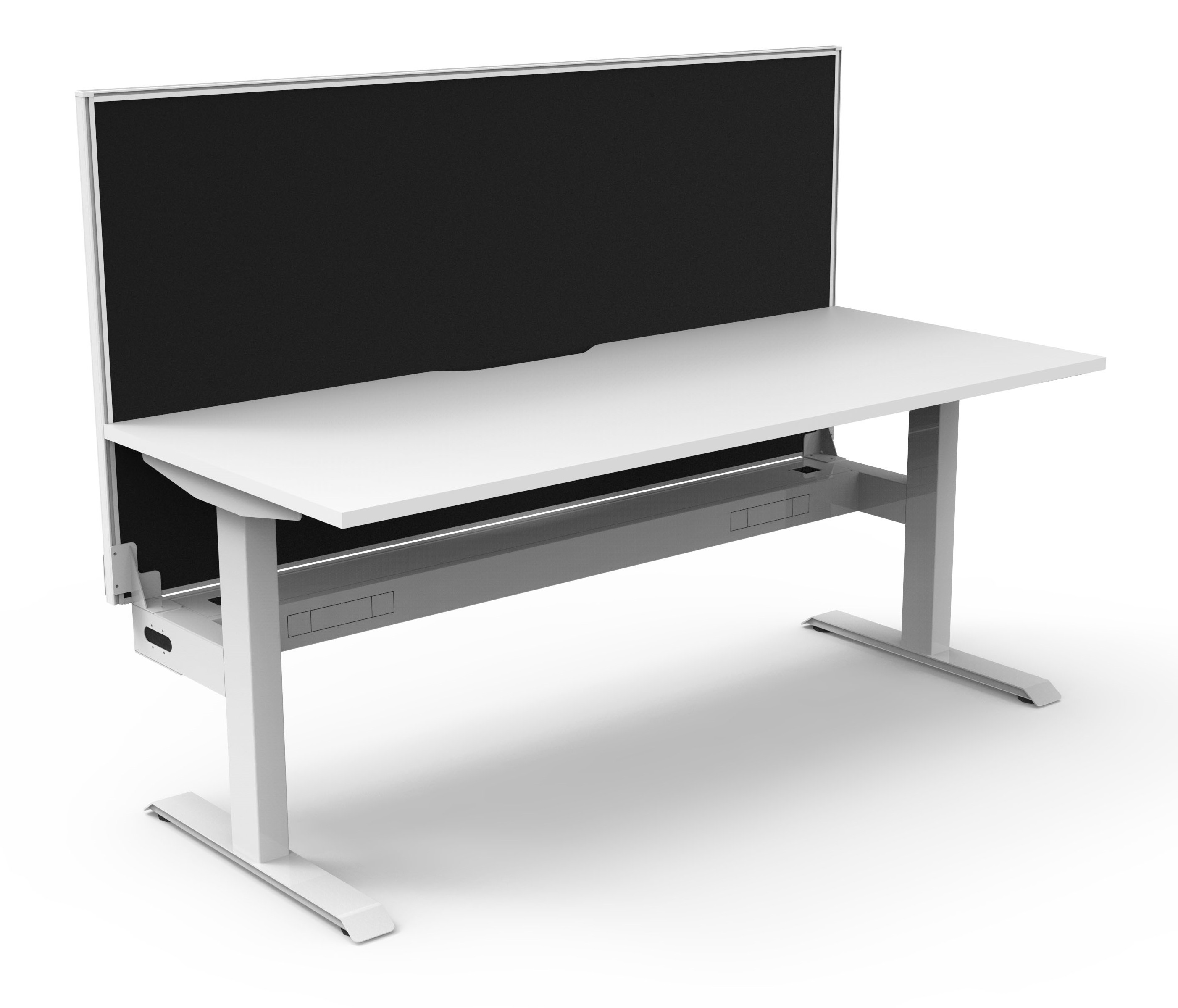 Boost Static 1 Person Workstation - With Screen